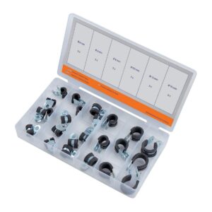 1247696 Asortiman P-stezaljki 24 komada. 6,8,9.5,13,16mm